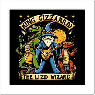 king gizzard and the lizard wizard Posters and Art